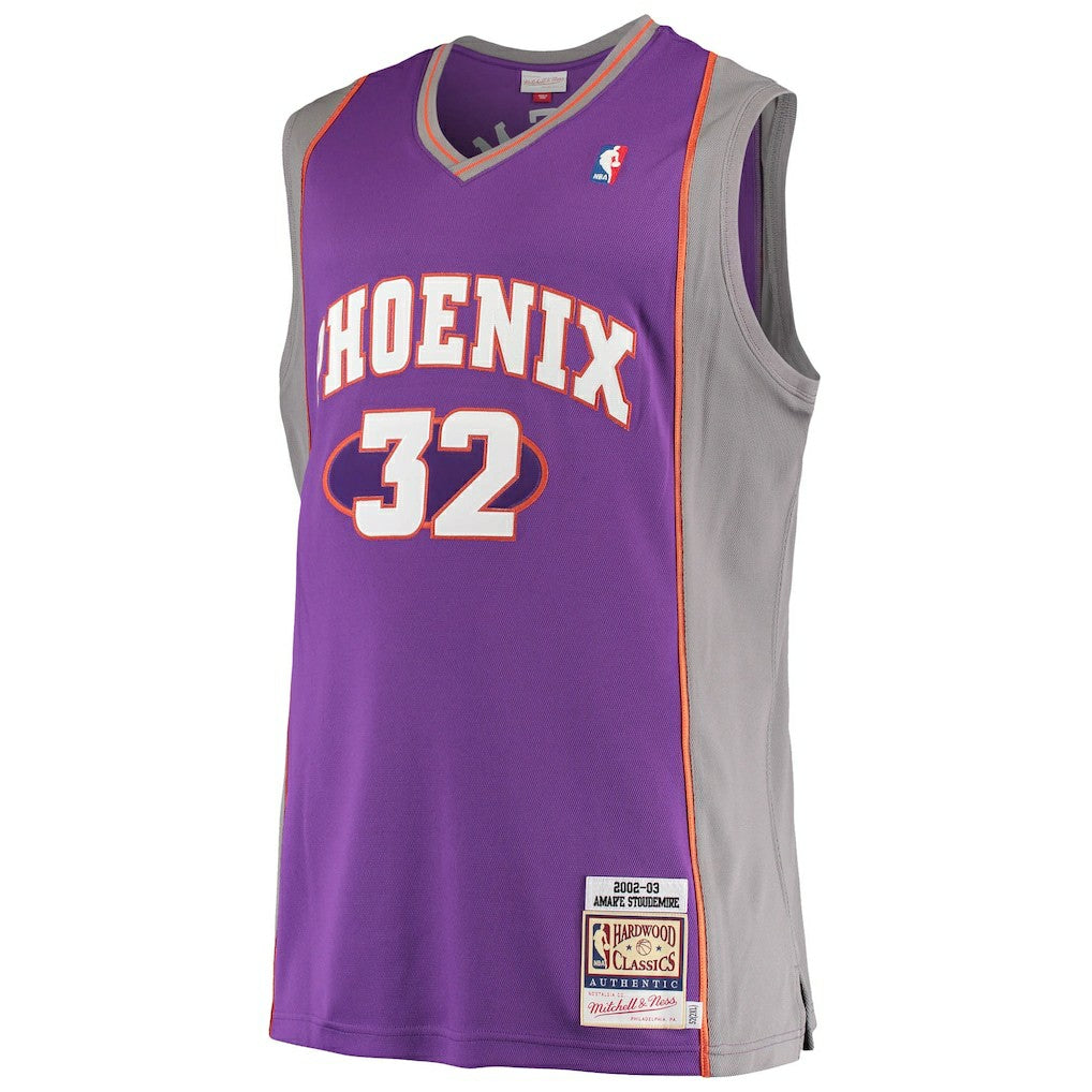 Amar'e Stoudemire Phoenix Suns Hardwood Classics Authentic Jersey Purple - Mitchell & Ness