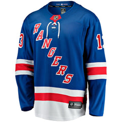Alexis Lafreniere New York Rangers Fanatics Home Breakaway Jersey - Blue | US 4107069