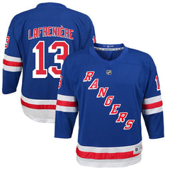 Alexis Lafreniere New York Rangers Youth Home Replica Player Jersey - Blue | US 4107109