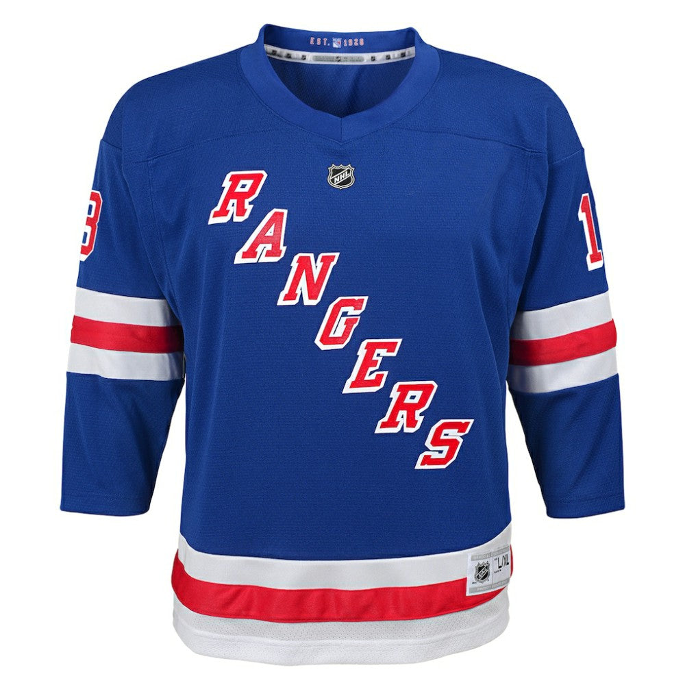 Alexis Lafreniere New York Rangers Youth Home Replica Player Jersey - Blue | US 4107109