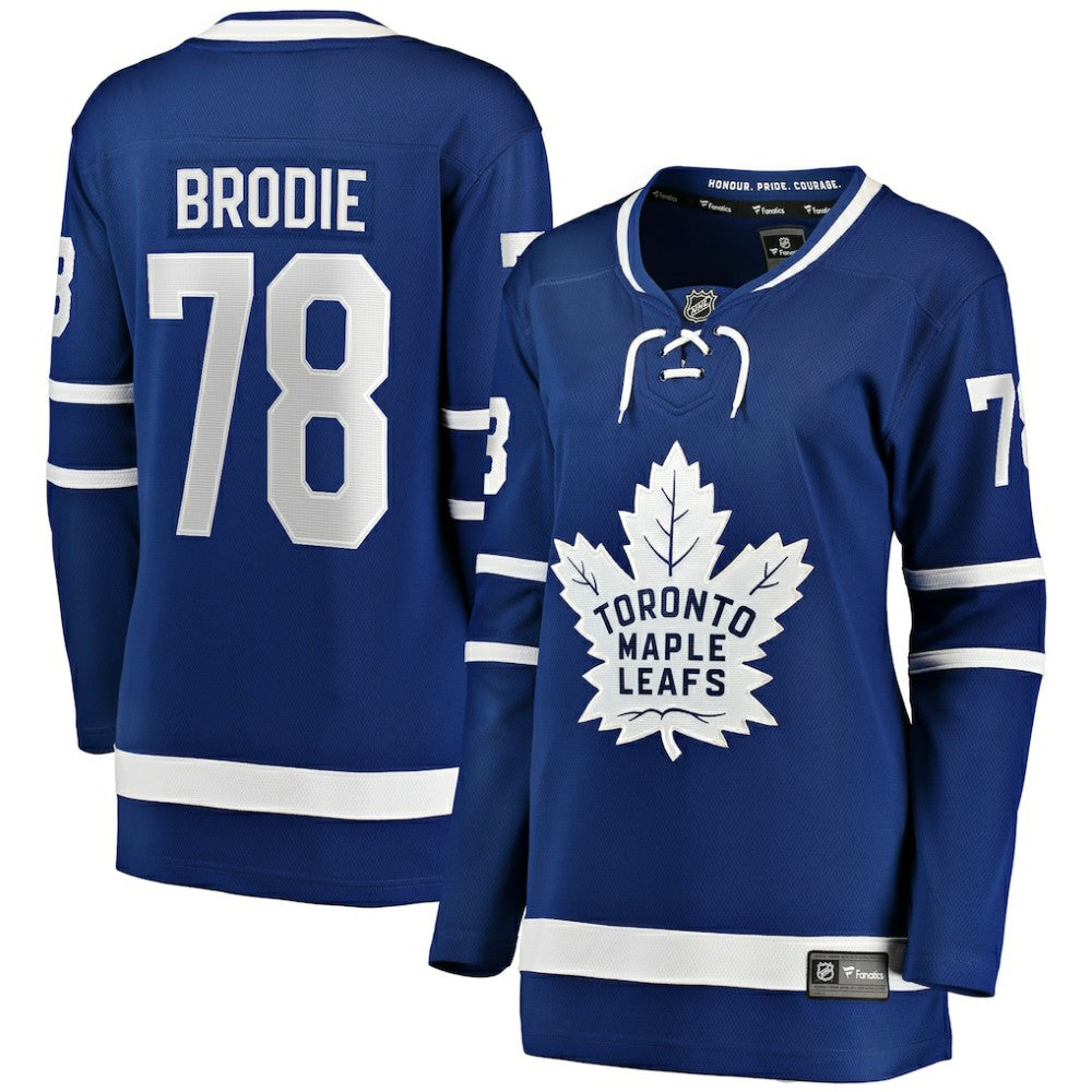 TJ Brodie Toronto Maple Leafs Fanatics Women's Breakaway Player Jersey - Blue | US 4107447
