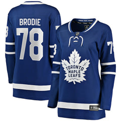 TJ Brodie Toronto Maple Leafs Fanatics Women's Breakaway Player Jersey - Blue | US 4107447