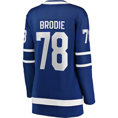 TJ Brodie Toronto Maple Leafs Fanatics Women's Breakaway Player Jersey - Blue | US 4107447