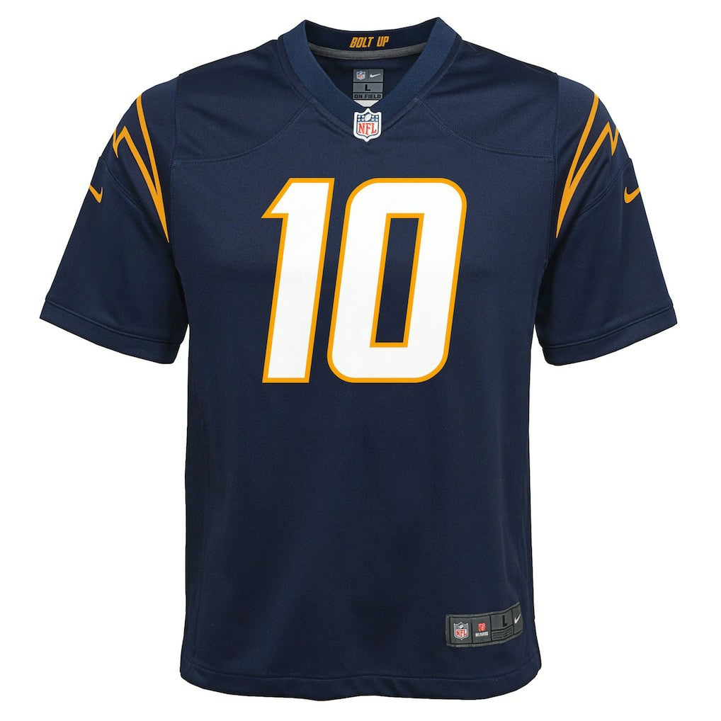 Justin Herbert Los Angeles Chargers Youth Game Jersey - Navy Jerseys