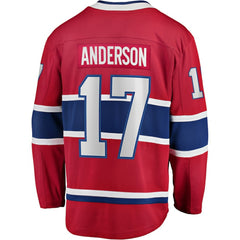 Josh Anderson Montreal Canadiens Fanatics Breakaway Player Jersey - Red | US 4112083