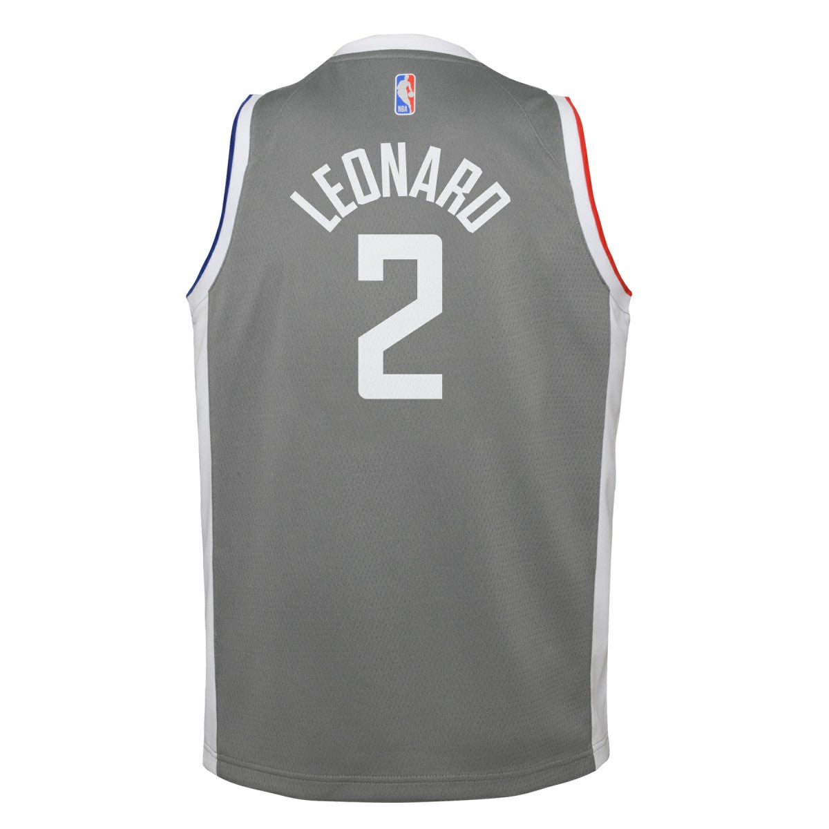 Kawhi Leonard LA Clippers Youth 2020/21 Swingman Player Jersey Gray Earned Edition - Nike outlet