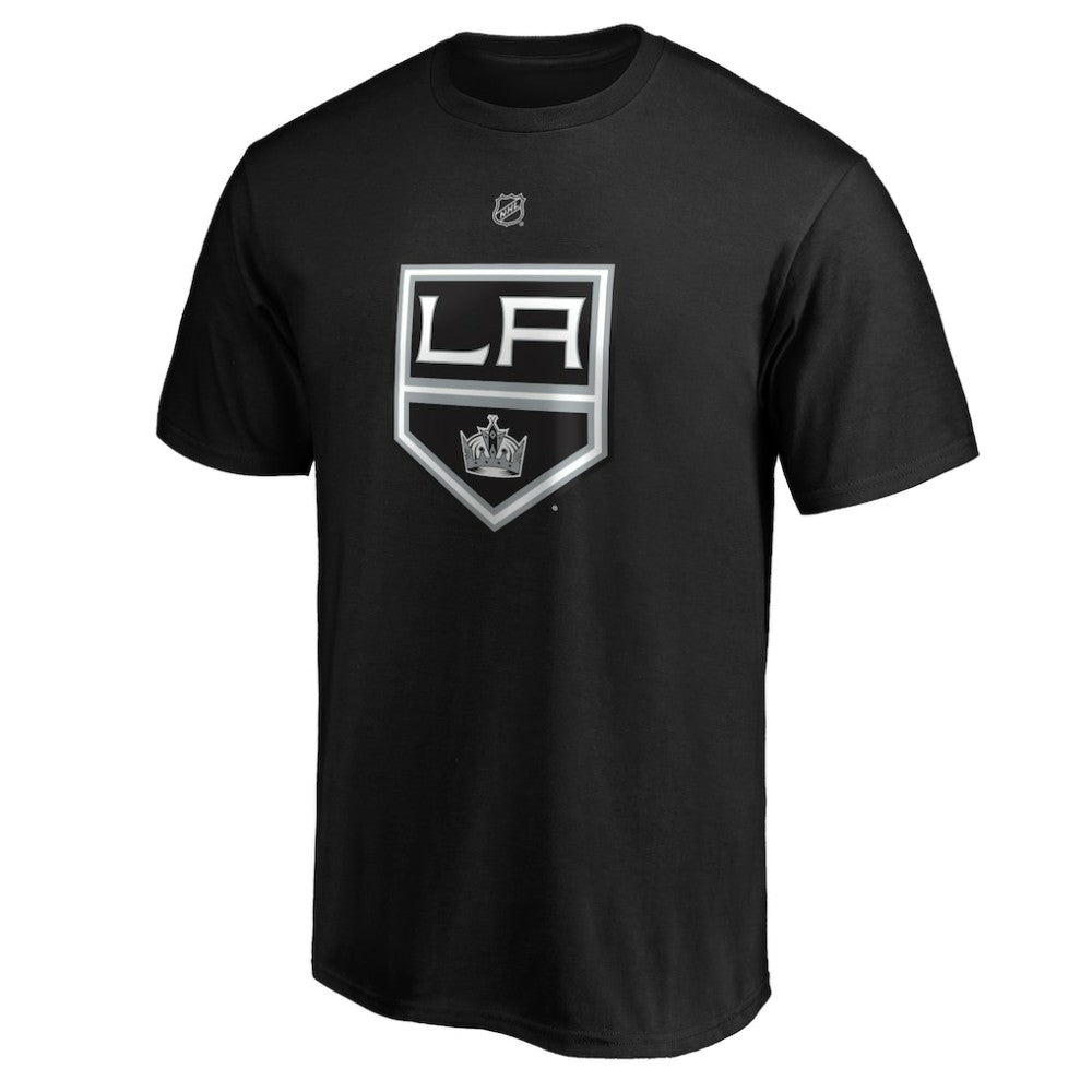 Quinton Byfield Los Angeles Kings Fanatics Authentic Stack Name & Number T-Shirt - Black | US 4119285