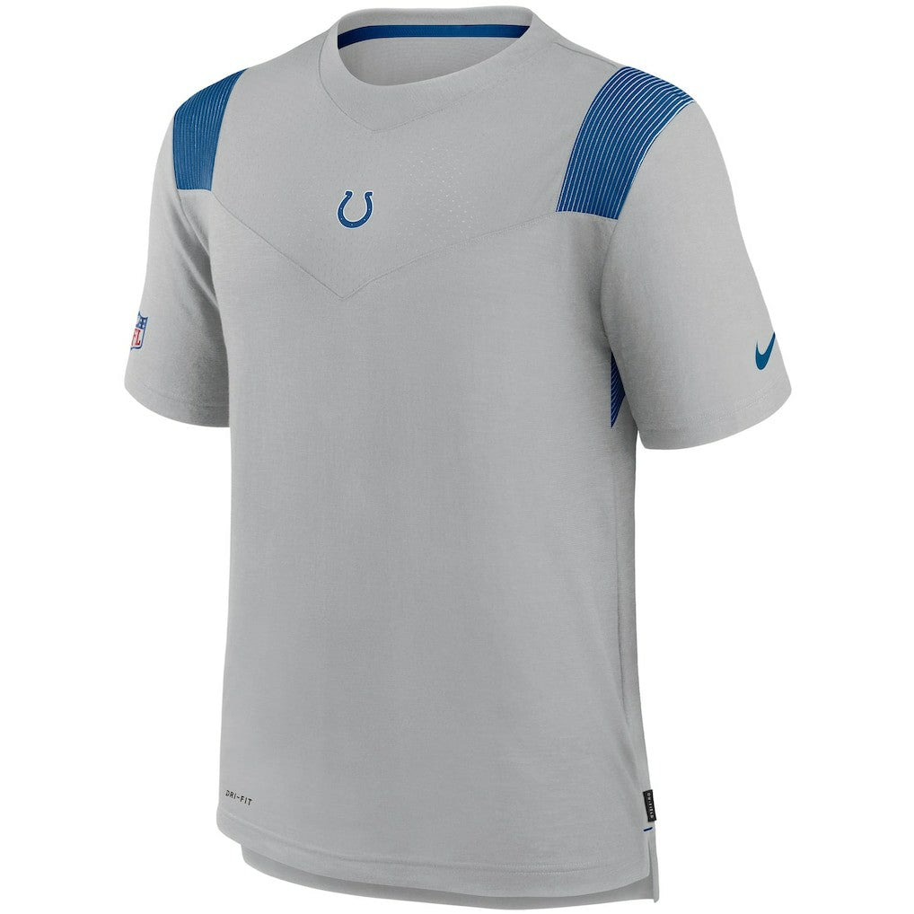 Indianapolis Colts Sideline Player UV Performance T-Shirt - Gray T-shirts