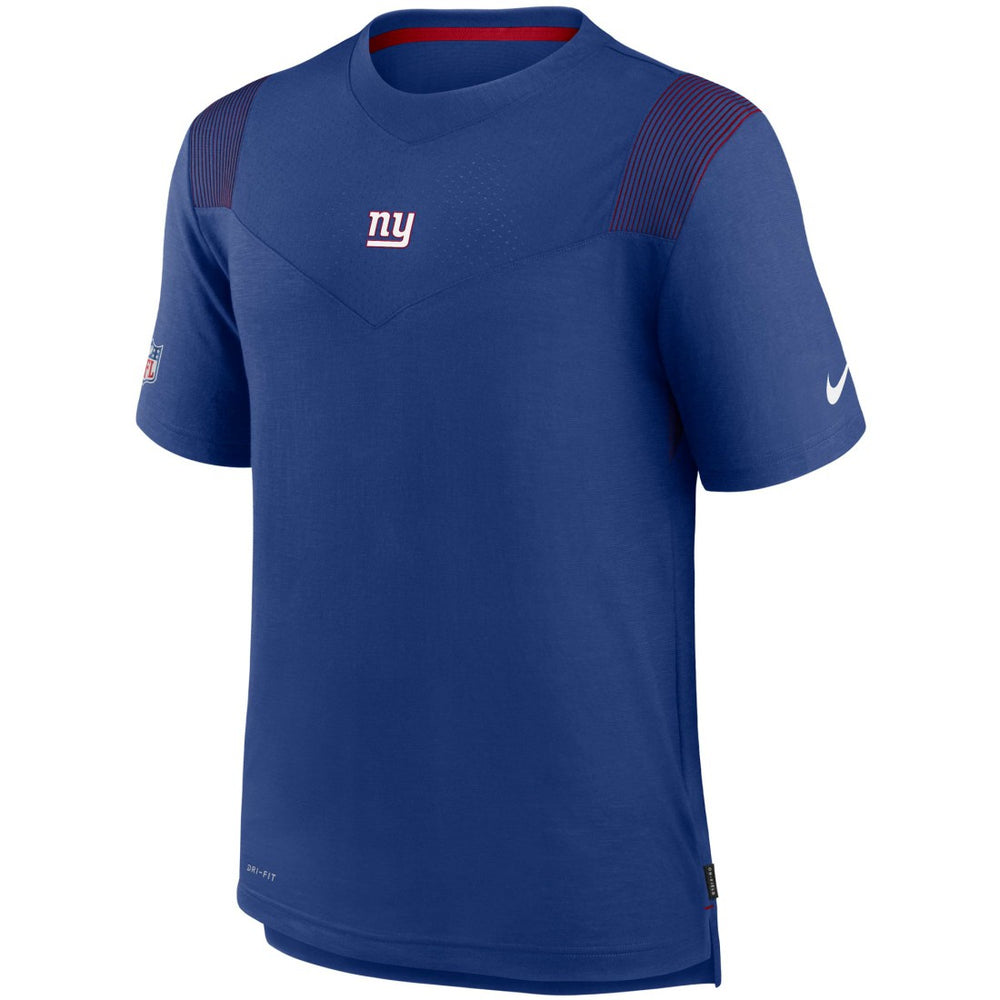 New York Giants Sideline Player UV Performance T-Shirt - Royal T-shirts