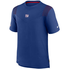 New York Giants Sideline Player UV Performance T-Shirt - Royal T-shirts