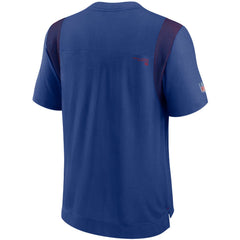 New York Giants Sideline Player UV Performance T-Shirt - Royal T-shirts