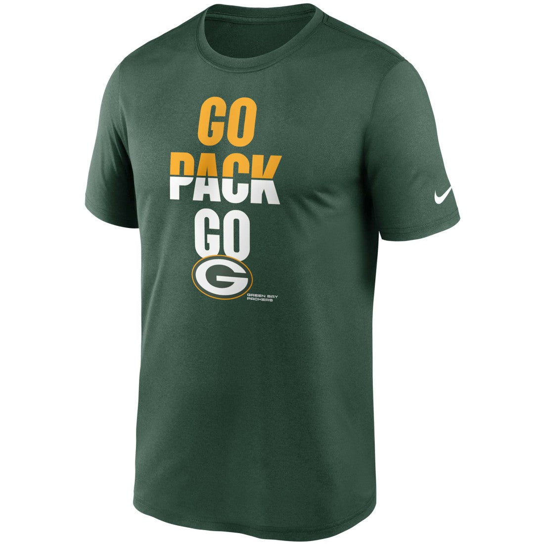 Green Bay Packers Legend Local Phrase Performance T-Shirt - Green T-shirts