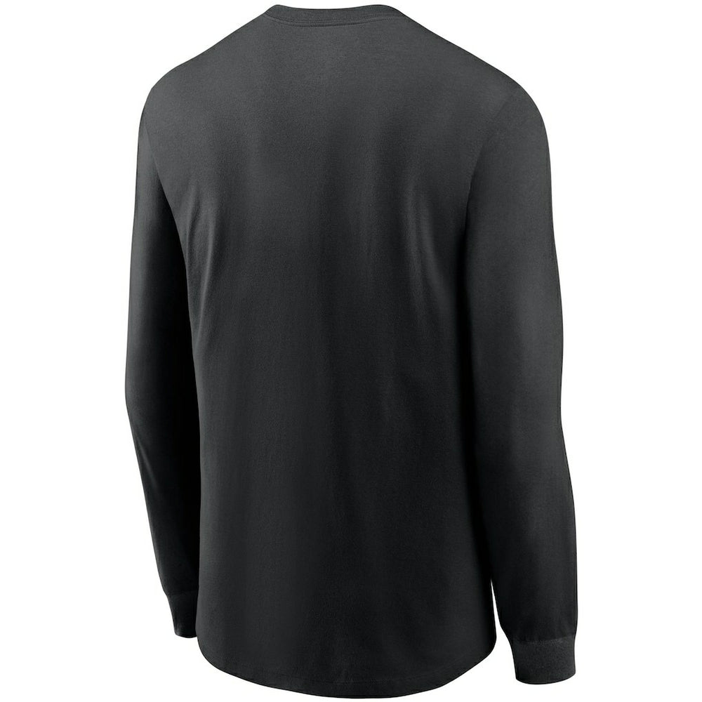 New Orleans Saints Primary Logo Long Sleeve T-Shirt - Black T-shirts