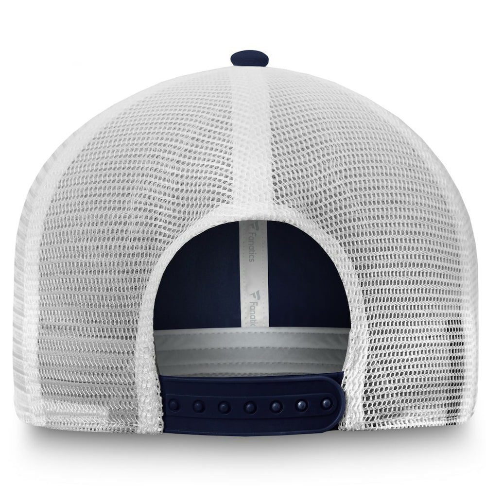 Dallas Cowboys Fundamental Trucker Unstructured Adjustable Hat - Navy/White Hats