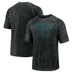 Jacksonville Jaguars Shade Battle Ready Raglan Space-Dye T-Shirt - Black T-shirts