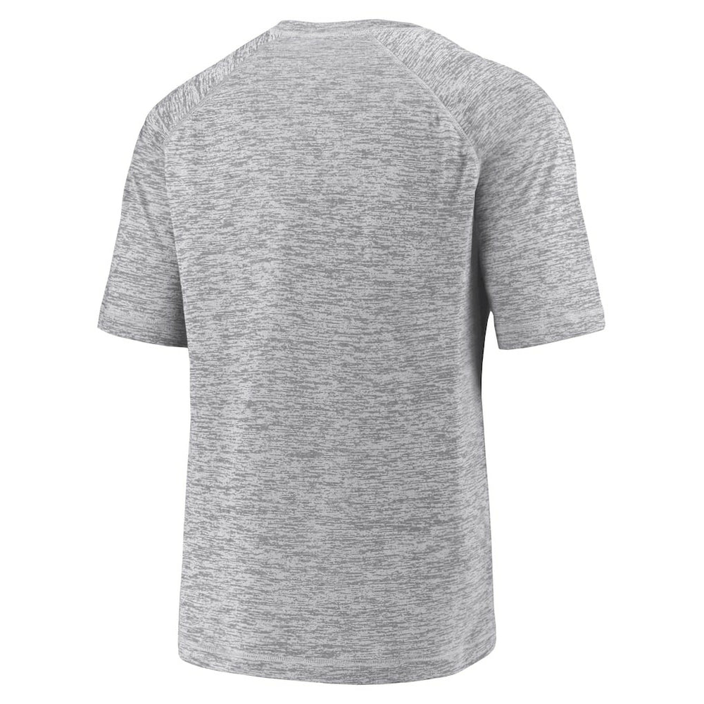 Miami Dolphins Shade Battle Ready Raglan Space-Dye T-Shirt - Gray T-shirts