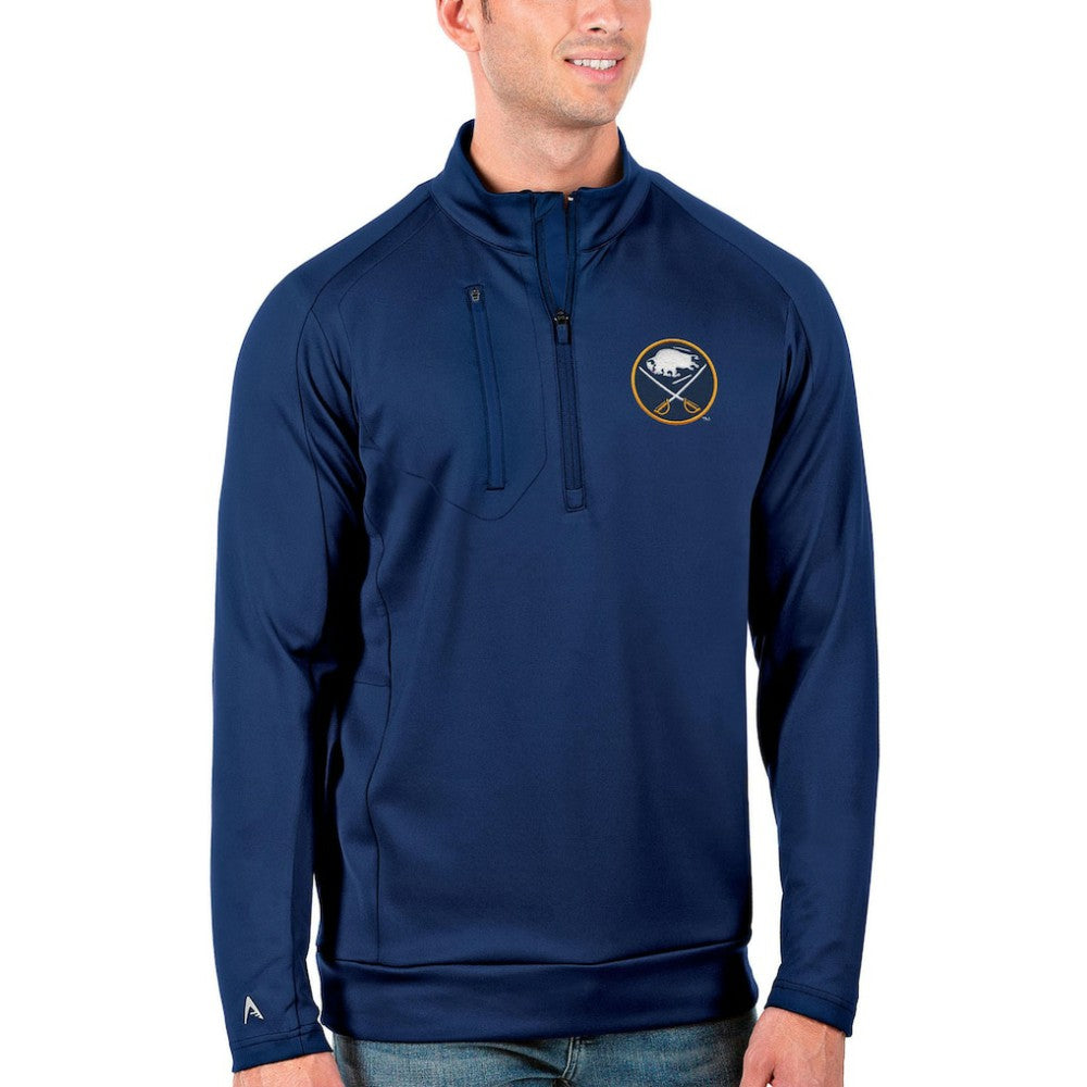 Buffalo Sabres Antigua Generation Quarter-Zip Pullover Jacket - Royal | US 4126519