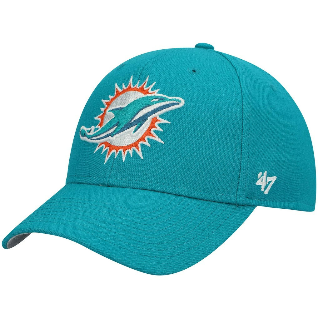 Miami Dolphins '47 Team MVP Adjustable Hat - Aqua Hats