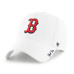 Boston Red Sox '47 Women's Miata Clean Up Adjustable Hat - White Hats