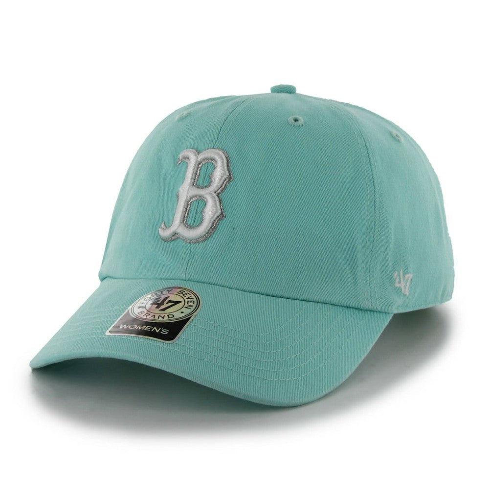 Boston Red Sox '47 Women's Tiffany Clean Up Adjustable Hat - Aqua Hats
