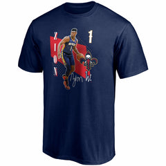 Zion Williamson New Orleans Pelicans Pick & Roll T-Shirt Navy - Fanatics