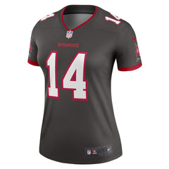 Chris Godwin Tampa Bay Buccaneers Women's Alternate Legend Player Performance Top - Pewter Tops