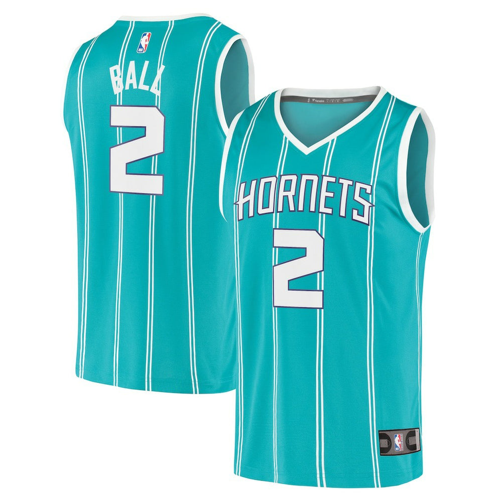 LaMelo Ball Charlotte Hornets Fast Break Replica Jersey Teal Icon Edition - Fanatics outlet