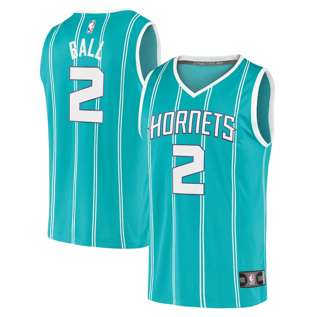 LaMelo Ball Charlotte Hornets Fast Break Replica Jersey Teal Icon Edition - Fanatics outlet