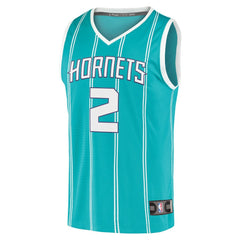 LaMelo Ball Charlotte Hornets Fast Break Replica Jersey Teal Icon Edition - Fanatics outlet