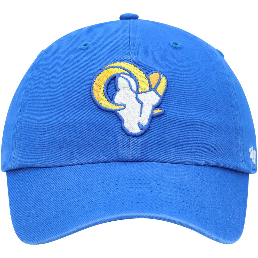 Los Angeles Rams '47 Clean Up Primary Logo Adjustable Hat - Royal Hats