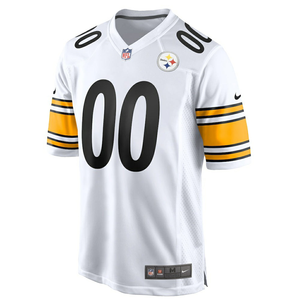 Pittsburgh Steelers Game Custom Jersey - White Jerseys