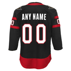 Ottawa Senators Youth Home Custom Premier Jersey - Black | US 4144074