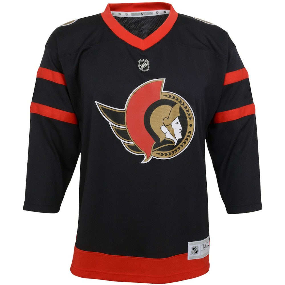 Ottawa Senators Youth Home Replica Custom Jersey - Black | US 4144078