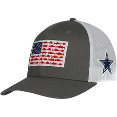 Dallas Cowboys PFG Fish Flag Flex Hat - Gray Hats