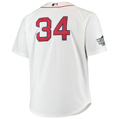 David Ortiz Boston Red Sox Mitchell & Ness Big & Tall Home Authentic Player Jersey - White Jerseys