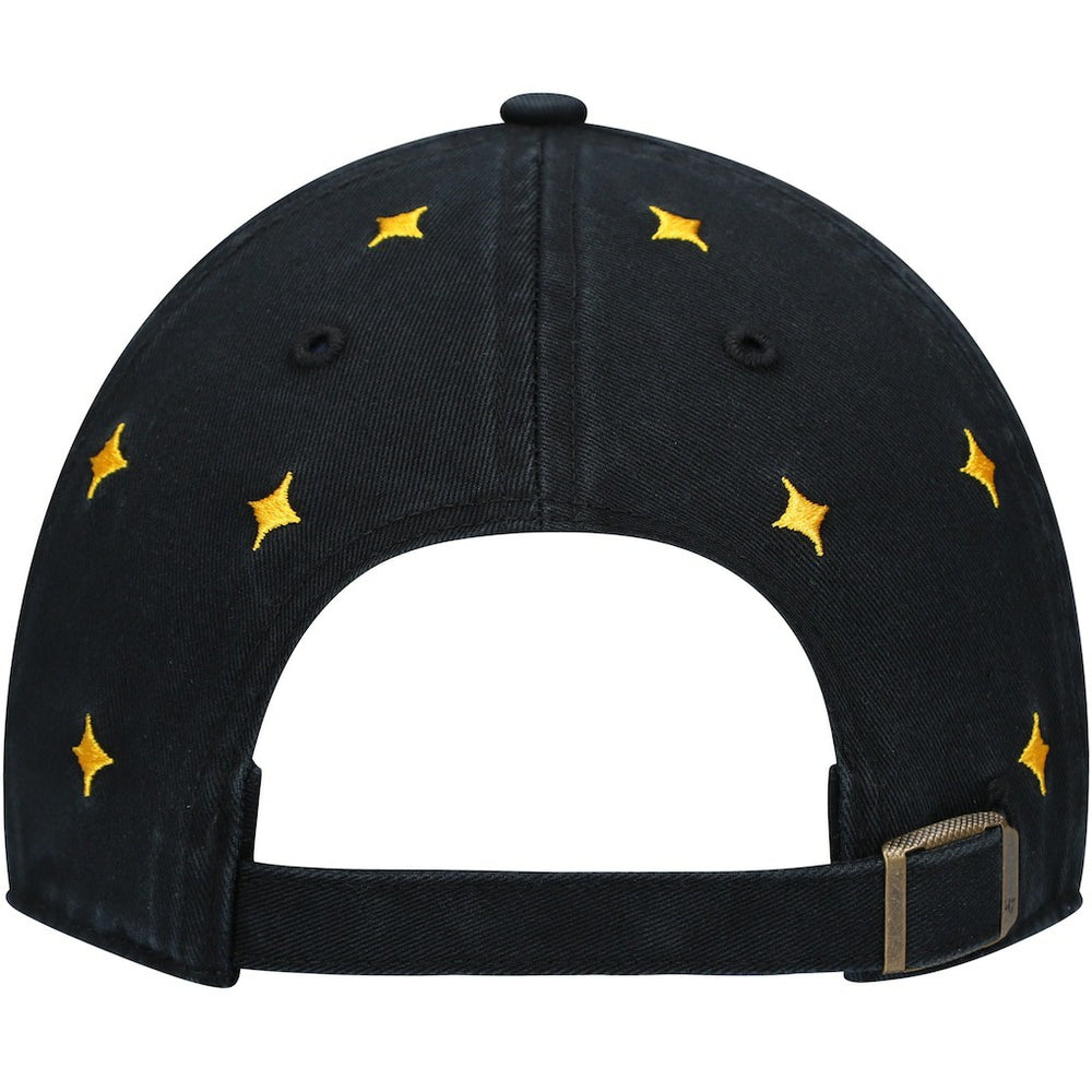 Pittsburgh Steelers '47 Women's Confetti Clean Up Adjustable Hat - Black/Gold Hats