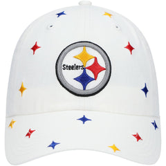 Pittsburgh Steelers '47 Women's Multi Confetti Clean Up Adjustable Hat - White Hats