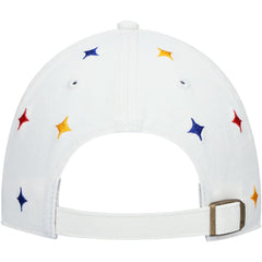 Pittsburgh Steelers '47 Women's Multi Confetti Clean Up Adjustable Hat - White Hats