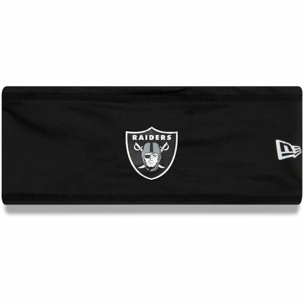 Las Vegas Raiders New Era Training Camp COOLERA Headband - Black