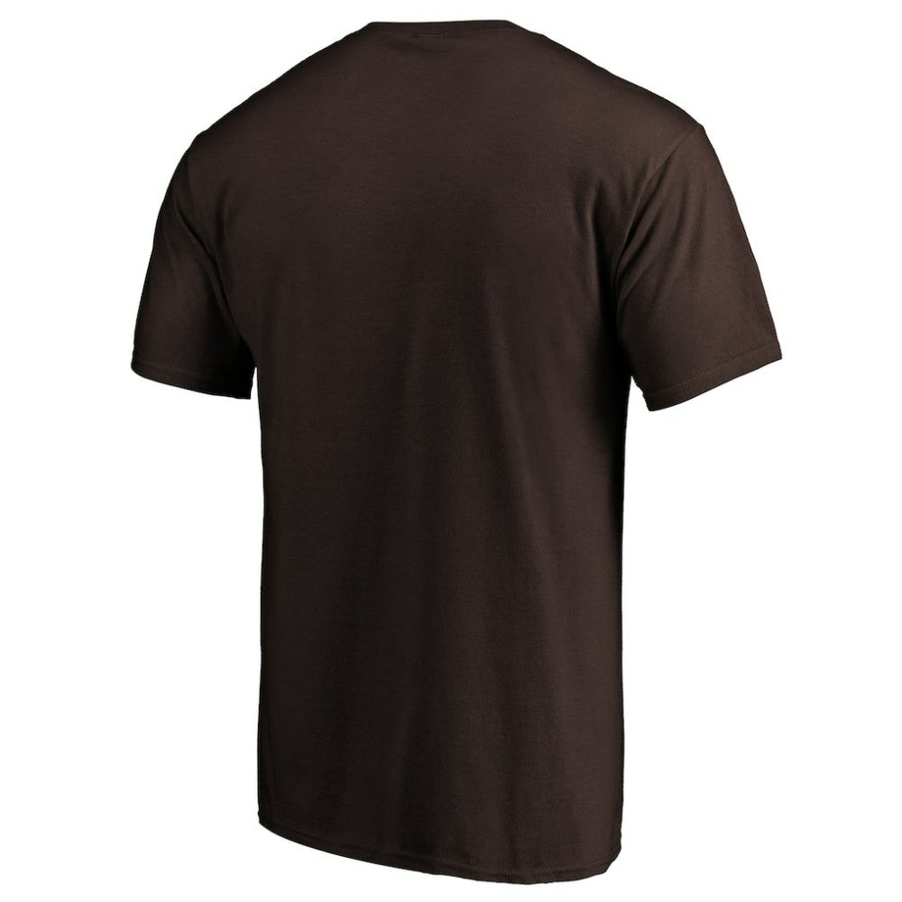 San Diego Padres Cooperstown Collection Huntington Logo T-Shirt - Brown T-shirts