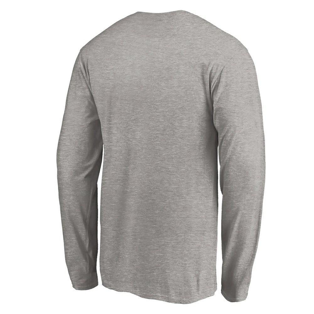 Anaheim Ducks Special Edition Primary Logo Long Sleeve T-Shirt - Heather Gray | US 4153562