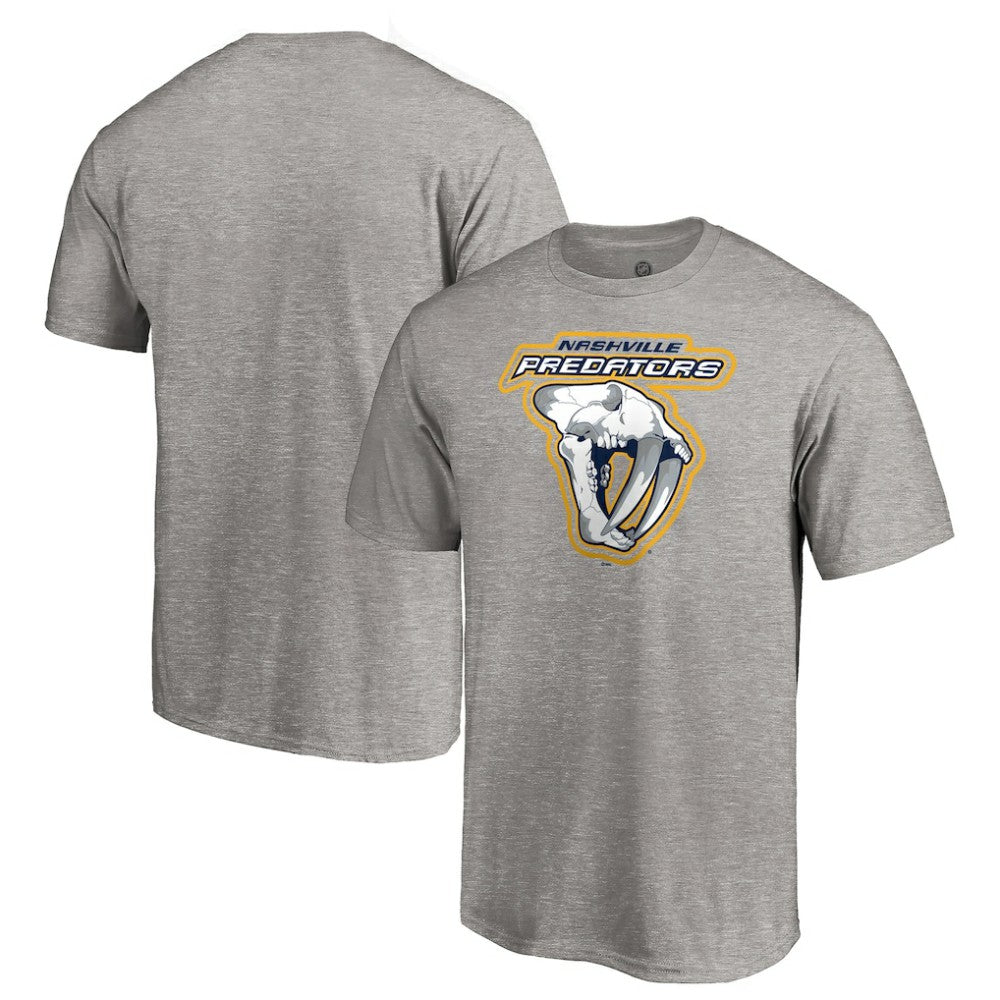 Nashville Predators Special Edition Secondary Logo T-Shirt - Heather Gray | US 4153916