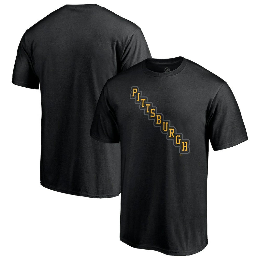 Pittsburgh Penguins Special Edition Secondary Logo T-Shirt - Black | US 4153919