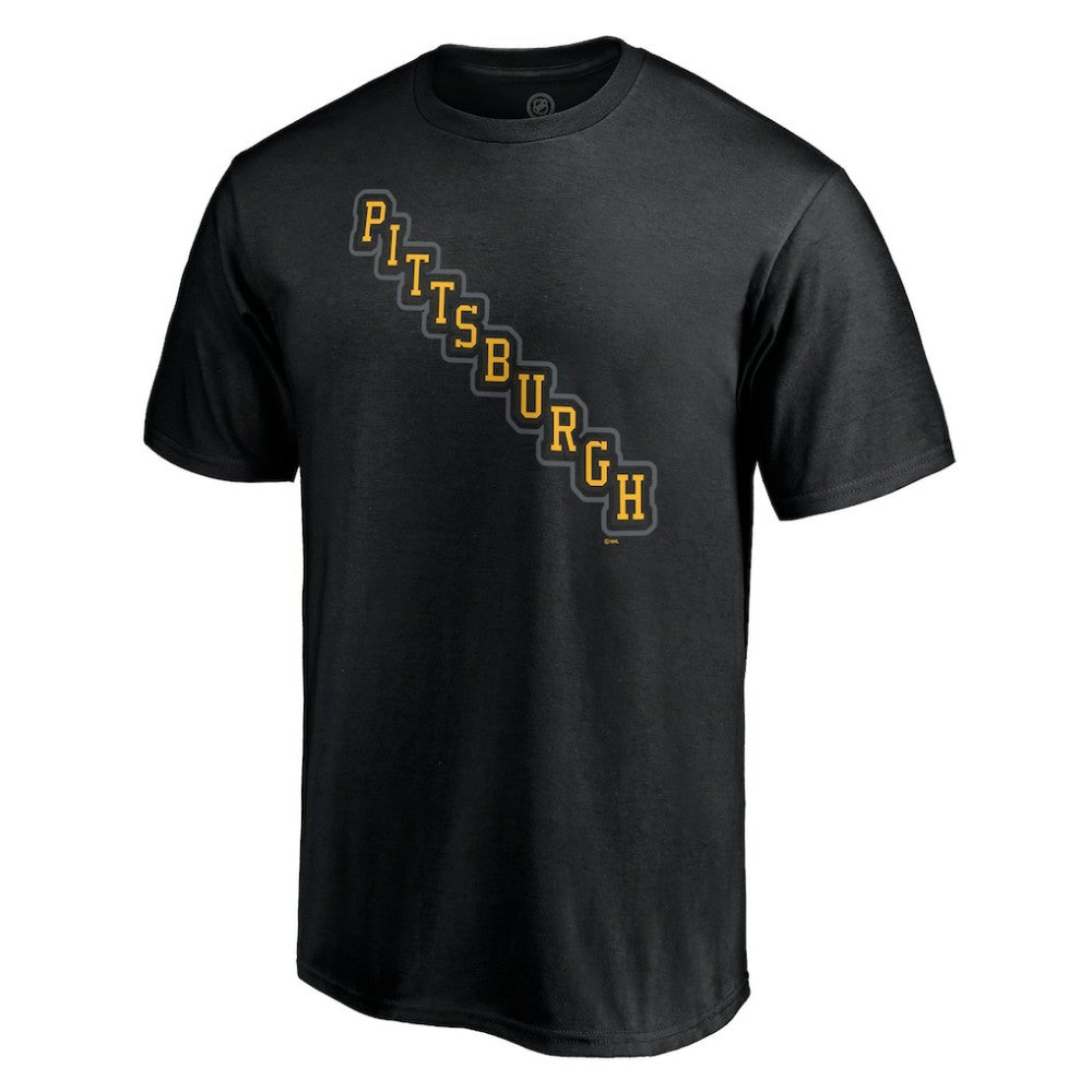 Pittsburgh Penguins Special Edition Secondary Logo T-Shirt - Black | US 4153919