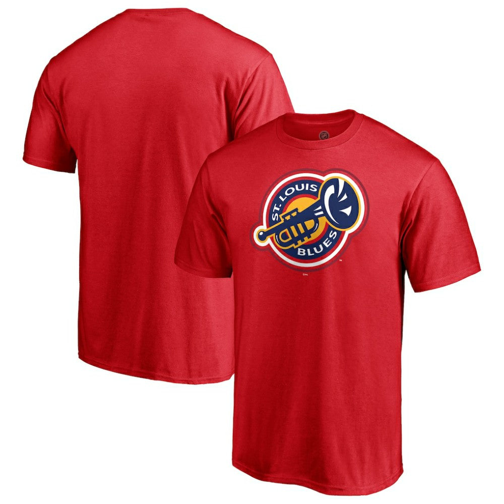 St. Louis Blues Special Edition Secondary Logo T-Shirt - Red | US 4153921