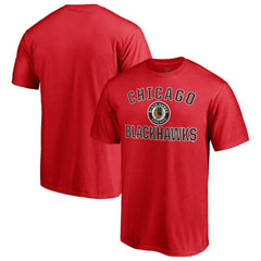Chicago Blackhawks Special Edition Victory Arch T-Shirt - Red | US 4155469