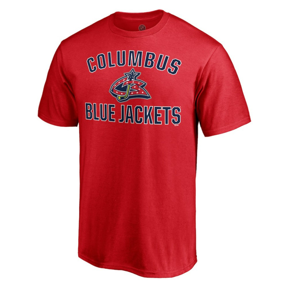 Columbus Blue Jackets Special Edition Victory Arch T-Shirt - Red | US 4155474