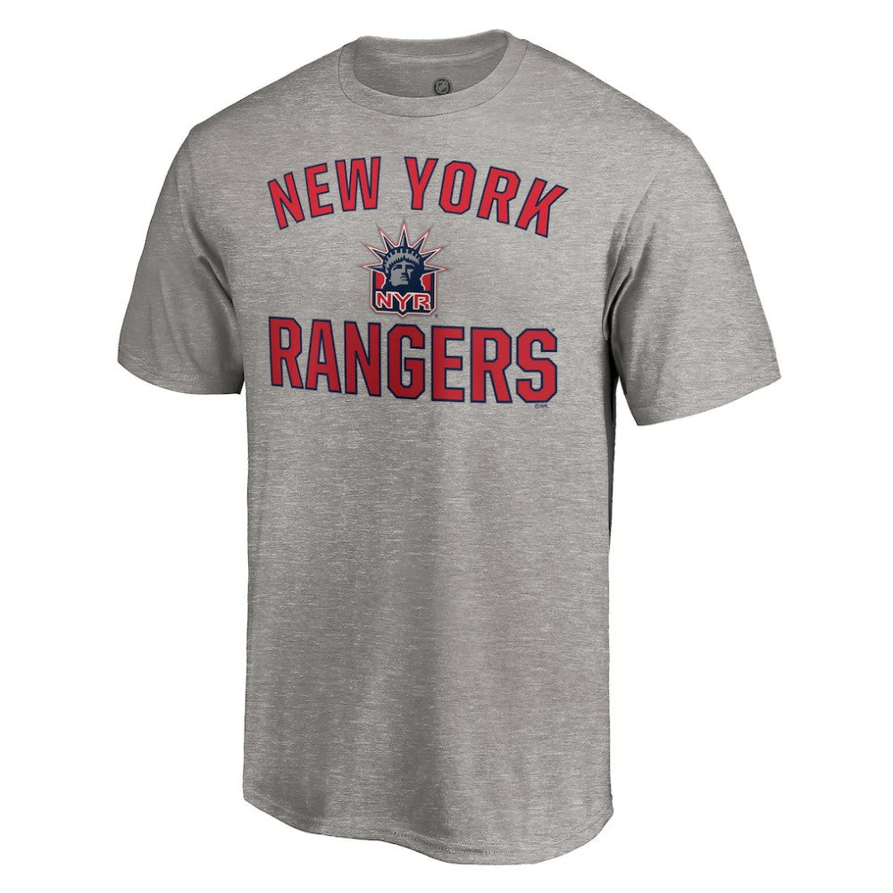 New York Rangers Special Edition Victory Arch T-Shirt - Heather Gray | US 4155489