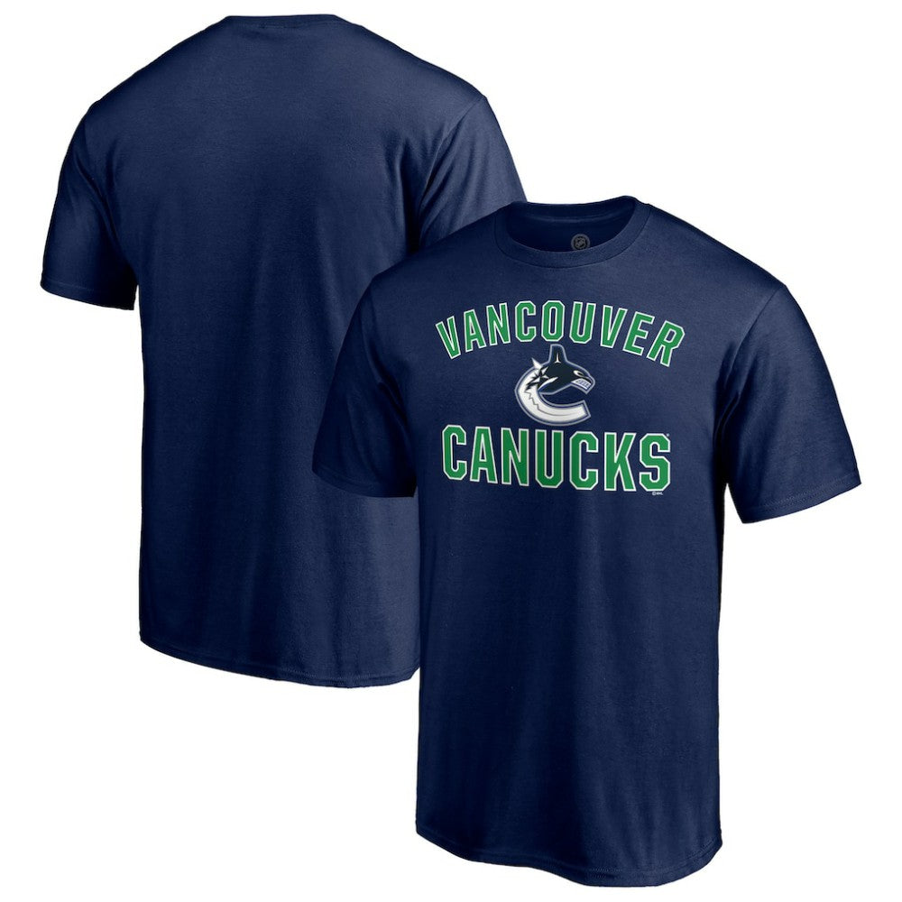 Vancouver Canucks Special Edition Victory Arch T-Shirt - Navy | US 4155500