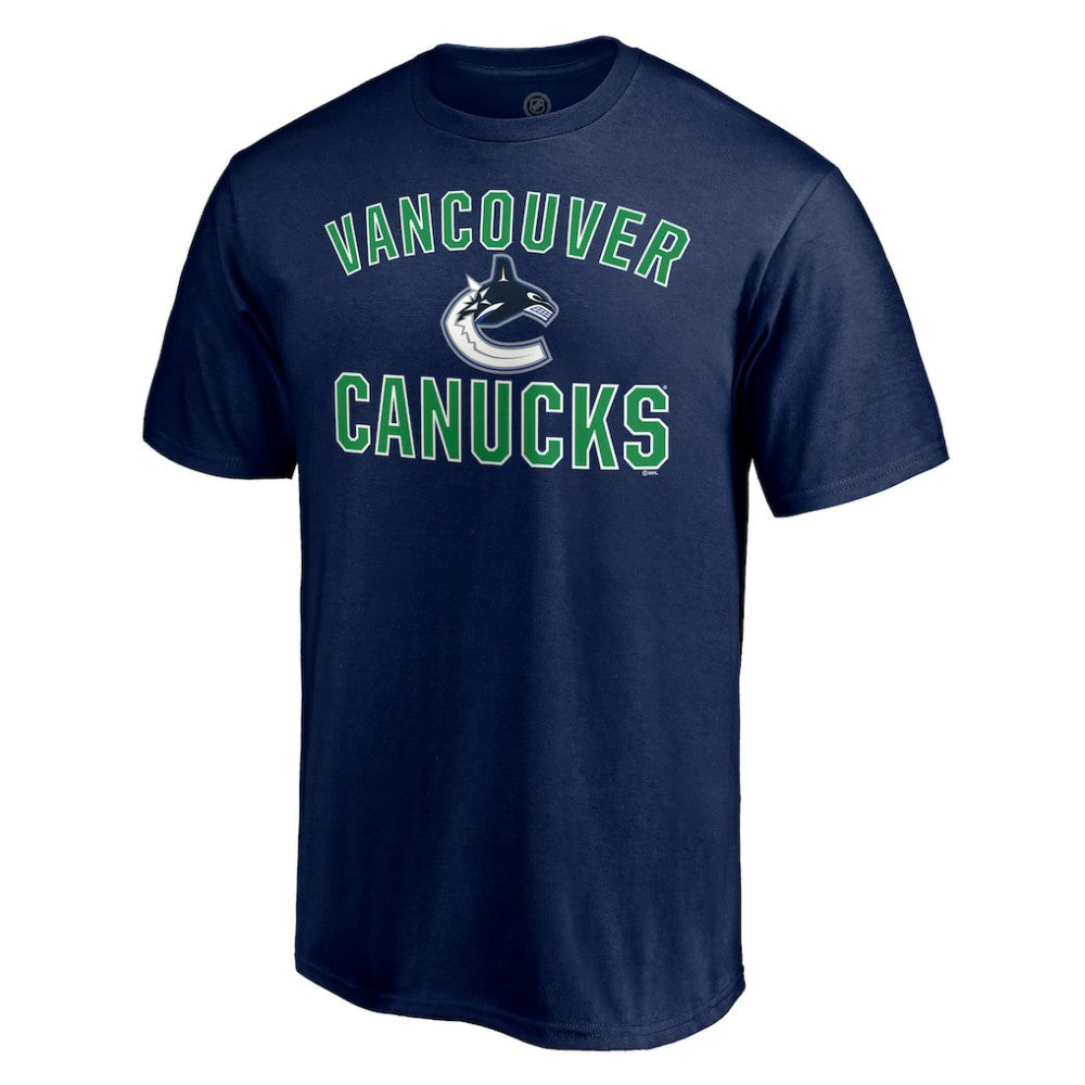 Vancouver Canucks Special Edition Victory Arch T-Shirt - Navy | US 4155500